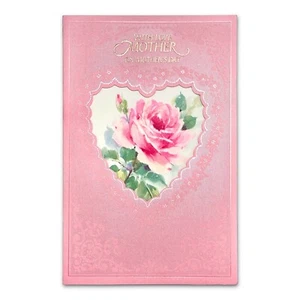 LARGE Vintage MOTHER'S DAY Card FOR MOTHER, Roses by American Greetings 1992 +✉ - Picture 1 of 7