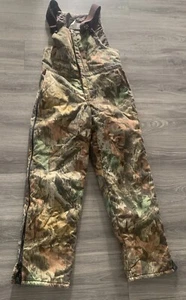 Vtg LIBERTY Advantage CAMO Hunting Trägerhose aus Köper aus Köper Latzhose Erwachsene M - Bild 1 von 4