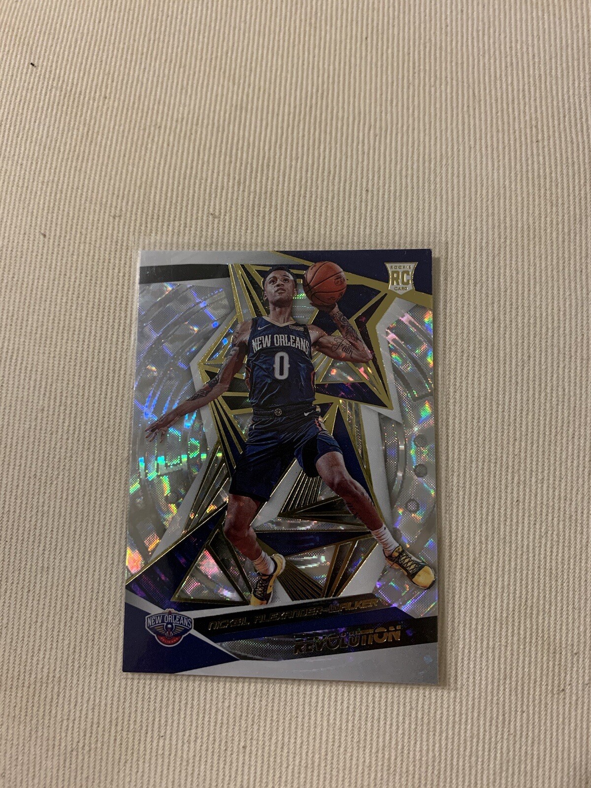 2019-20 Revolution Basketball FRACTAL Parallel NICKEIL ALEXANDER-WALKER RC #116