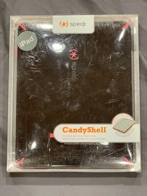 Speck CandyShell Dual Layer Hard Shell Snap Cover Case iPad 1 1st Gen Brown Pink - Image 1 of 2