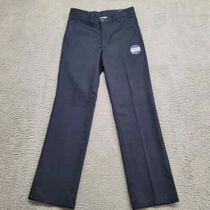 Nautica Pants Boys 12 Blue School Uniform Dress Slacks Double Knee Extra Strong - Picture 1 of 12
