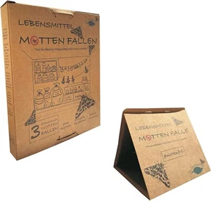 9x Fallen - Lebensmittel Mottenfallen - Mottenabwehr, Mottenschutz, Anti Motten - Bild 1 von 2