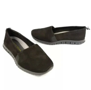 Cole Haan Grand.OS Zerogran A-Linie schwarze Wildleder-Halbschuhe W12718 Größe 6,5  - Bild 1 von 12