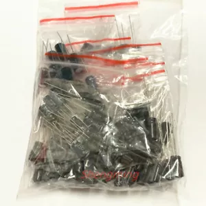 1uF~470uF 12 valori x 10 pz ogni condensatore elettrolitico 120 pz kit assortimento - Foto 1 di 1