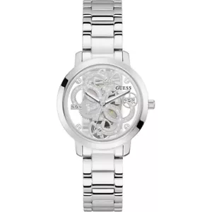 Guess Damenarmbanduhr Quarzuhr GW0300L1 QUATTRO CLEAR Damenuhr Uhr 37mm B-WARE - Bild 1 von 2