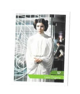 Leclerc Star Wars Vignette "Meistere die Macht" Nr. 57 - Leia Organa (2019) - Bild 1 von 1