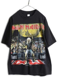 IRON MAIDEN vintage New York t shirt BRAVE NEW WORLD TOUR L 2000 used from JP - Picture 1 of 9