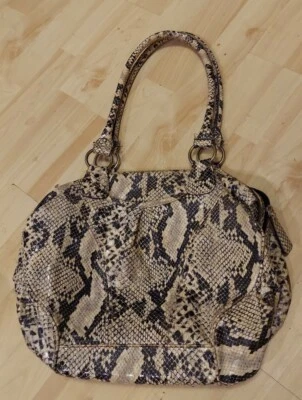 Elle Faux Snakeskin Purse Handbag - Image 1 of 3