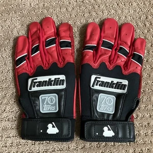 Topps 70th Anniversary Exclusive Franklin Batting Gloves Custom #61/125 - Picture 1 of 4