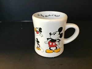 Disney Mickey Mouse The Many Moods Of Mickey Coffee Cup - Picture 1 of 6