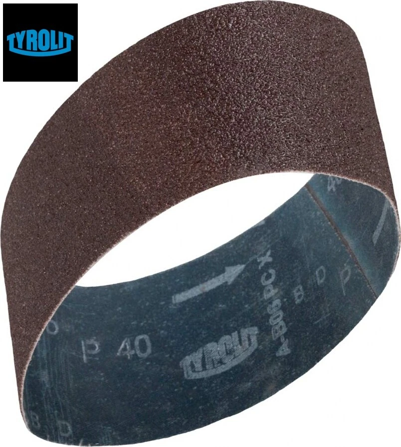 10 TYROLIT Schleifbänder für Bosch GPS PBS 75 A/AE PBS Körnung wählbar K40-120