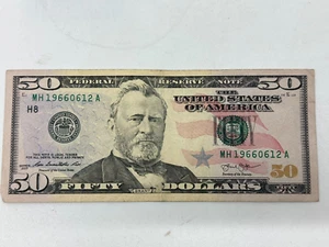 $50 Dollar Birthday /Anniversary Note June 12 1966 Serial #MH19660612A - Picture 1 of 1