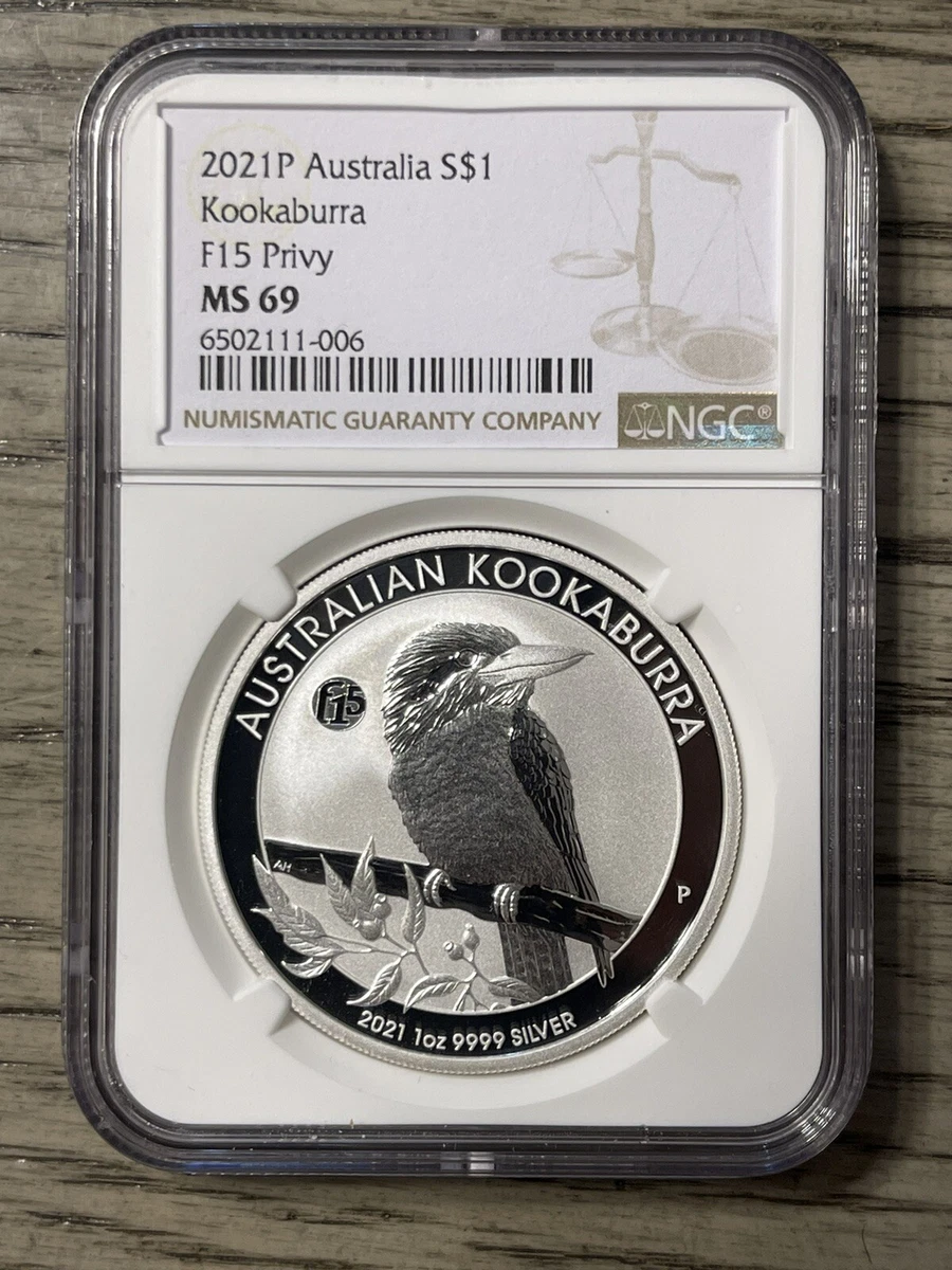 Australian Kookaburra MS 69 Silver Bullion Coins for sale | eBay