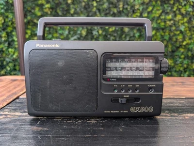 Panasonic GX500 (RF-3500) 4 band portable radio vgc with lead READ DESCRIPTION  - Image 1 of 4