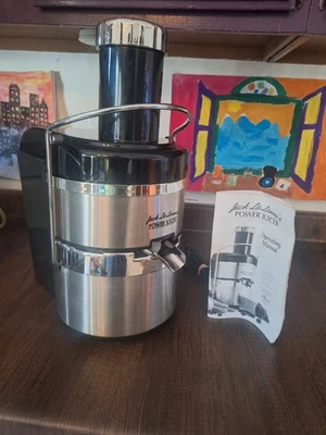 Jack LaLanne’s Power Juicer  Ultimate Stainless Steel Model E-1188-1 - Image 1 of 4