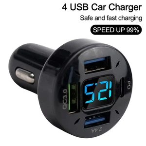 Car Charger Voltage Monitoring 12V/24V Good Quality Input Voltage 12-24V - Picture 1 of 12