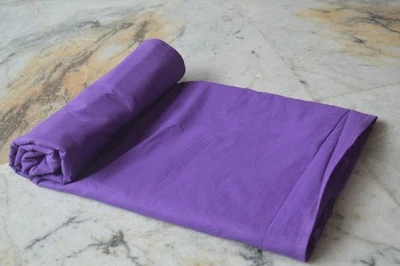 New Purple Plain Fabric 100% Cotton 15 Yard Fabric NO TARRIF CHARGES 100%✅ ZK_62 - Image 1 of 4