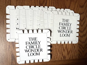 9 Cardboard WONDER LOOMS (as seen in Family Circle Magazine 4/7/81 not included) - Bild 1 von 1