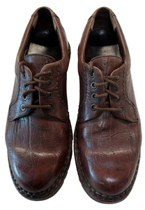Scarpe eleganti Mephisto da uomo in pelle marrone casual comode - Uomo taglia 8,5 - Foto 1 di 12