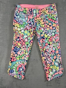Leggings Lily Pulitzer Luxletic donna XL modello giungla zingara foro chiave crop - Foto 1 di 12