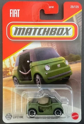 Matchbox 2024 FIAT TOPOLINO, Verde, 25/125, *ENVÍO EN CAJA* Foto 1 de 4
