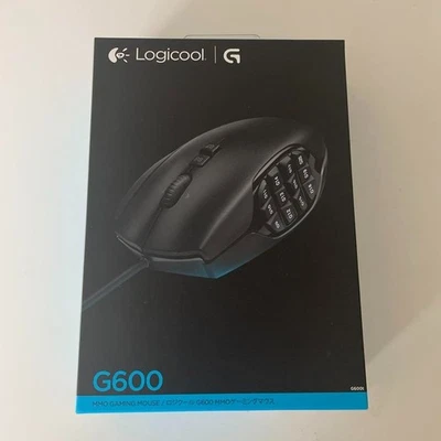 Logitech G600 MMO Gaming Mouse 12-Button RGB Programmable - Image 1 of 4