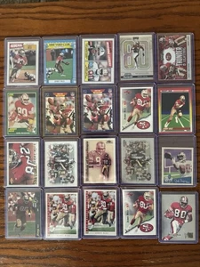 Lot Of 99 Jerry Rice Cards. Base And Inserts - Bild 1 von 5