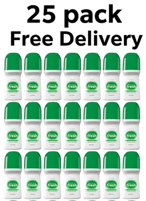 Desodorante enrollable Avon Feelin Fresh 2,6 oz (paquete de 25) 48 h protección antipersonas Foto 1 de 4