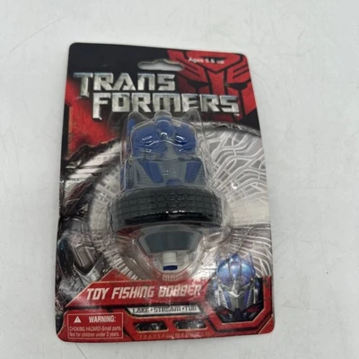Optimus Prime Juguete Pesca Bobber Transformers Lake Stream Bañera Divertido Azul Nuevo en Paquete J65 Foto 1 de 4