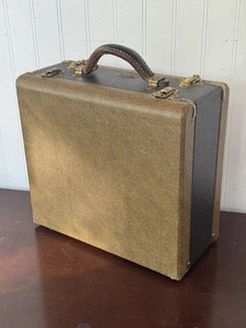 35mm Slide Case Vintage Barnett & Jaffe 250 Slide Capacity Unused Log NICE! - Picture 1 of 11