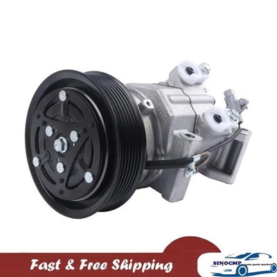 Compresor para aire acondicionado Hilux 2013 447260-8020 Denso 10S11C Toyota 3,0 L automático Foto 1 de 4