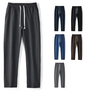 Primavera Hombres Pantalones Ocio Deportes Pierna Recta Pantalones Multicolor Sueltos - Imagen 1 de 17