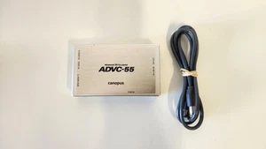 *WORKS* Canopus ADVC-55 Advanced DV Converter Digital Video MiniDV *USED* - Zdjęcie 1 z 9