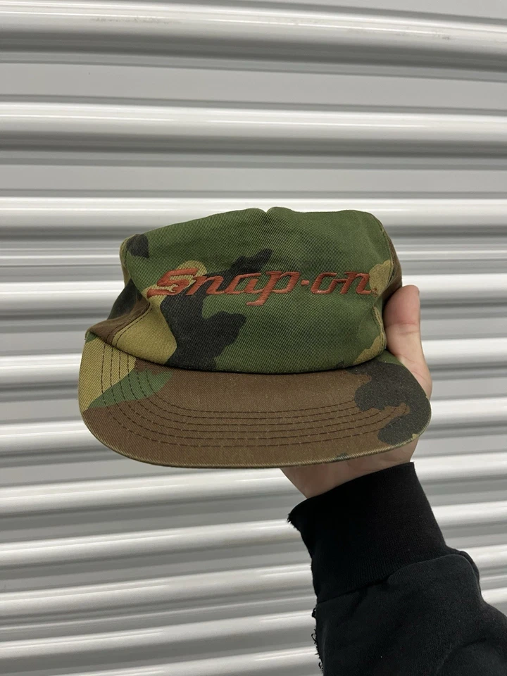 Sombrero a Presión Vintage Años 90 Camuflaje Snap Back K Productos Auto Coche Foto 1 de 4