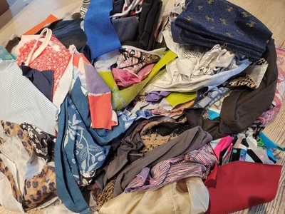 Stoffreste Paket 2 Kg Jersey (1,90€/kg) NUR f. Puppensachen Applis Basteln LESEN - Bild 1 von 4