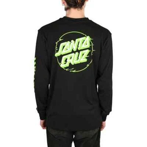 Santa Cruz Vivo Otro Punto L/S Camiseta - Negro - Imagen 1 de 5