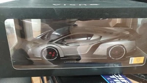 Kyosho Lamborghini Veneno Escala 1:18 Diecast Modelo Coche Gris Nuevo - Imagen 1 de 1