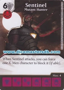 Sentinel Mutant Hunter #55 - Uncanny X-Men - Marvel Dice Masters - Picture 1 of 1