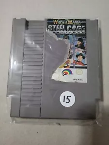 Nintendo NES WWF Game Lot. WWF Wrestlemania, WWF Steel Cage, WWF Challenge. - Picture 1 of 2