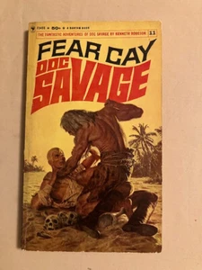 Doc Savage #11: Fear Cay by Kenneth Robeson (1966, Vintage Paperback) - Picture 1 of 1