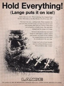 1970 Lange Skischuhe Anzeige / - Bild 1 von 1