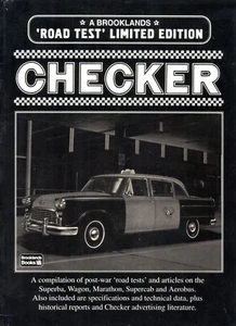 Book - Brooklands Checker - New York Taxi Cab Wagon Marathon Superba - New copy - Picture 1 of 1