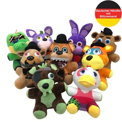 FNAF Five Nights at Freddy's Plüsch Figur Soft Freddy Bonnie Foxy 18-28 cm - Bild 1 von 4