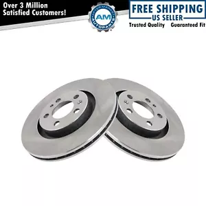 Vented Front Disc Brake Rotor Pair Set for VW Beetle Jetta New - Picture 1 of 3