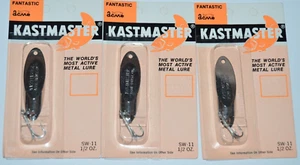 3 lures acme kastmaster casting jigging spoons 1/2oz chrome nickel Made USA - Picture 1 of 3