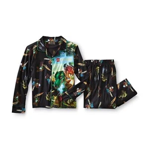 Lego Legends of Chima 2 PC Long Sleeve Pajama Set Boy Size 8  - Picture 1 of 1