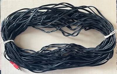 10m EXTRA LONG RCA stereo CABLE Phono Male To Male lead - Image 1 of 3