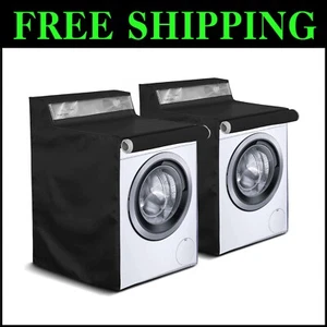 Heavy-Duty Waterproof Washer & Dryer Cover - Adjustable with Perspective Window - Picture 1 of 9