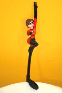 Disney on Ice The Incredibles Helen Elastigirl Parfait Drinking Straw w/ Spoon - Picture 1 of 4