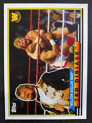 Million Dollar Man Ted DiBiase 2018 Topps WWE Heritage Big Legends #BL-35 - Image 1 of 2